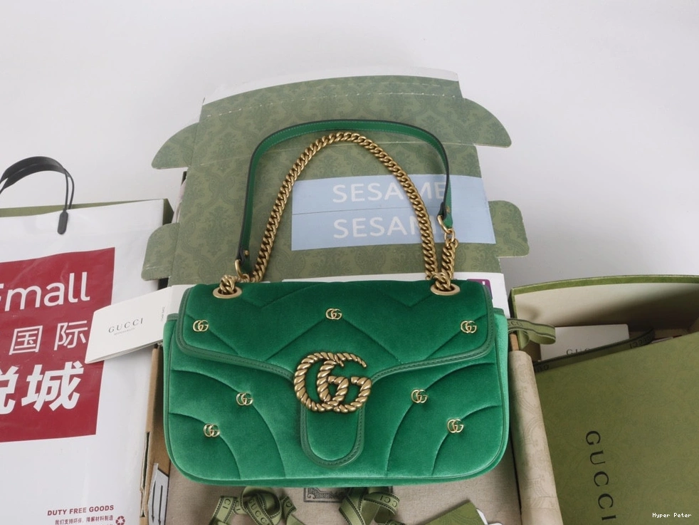 Hyper Peter GG mini bag Marmont shoulder GUCCI 0812